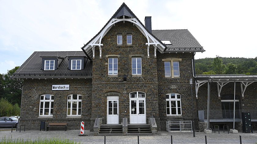 Ein Bahnhof zum Verweilen
