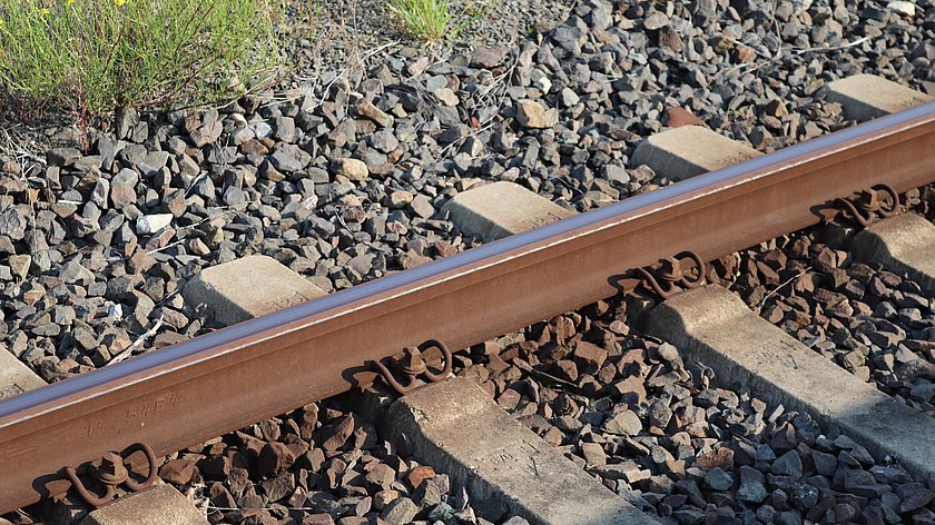 Schotter für die Bahn