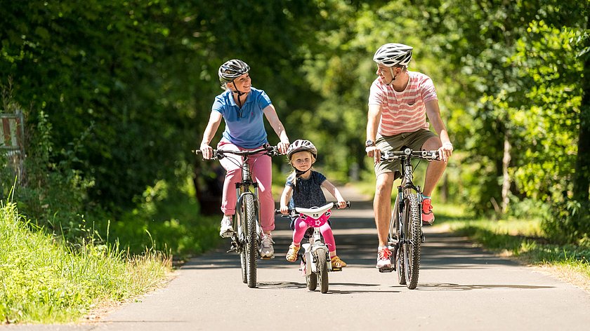 Der Tritt in die Pedale