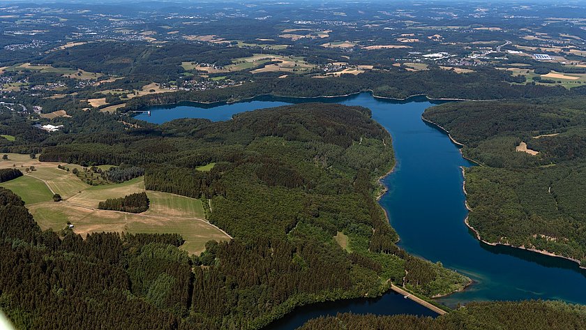 Hoch oben an der Dhünn