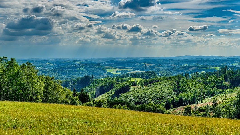 Panoramablick am Blockhaus