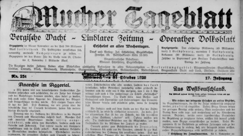 Der bergische Kartoffelkrieg