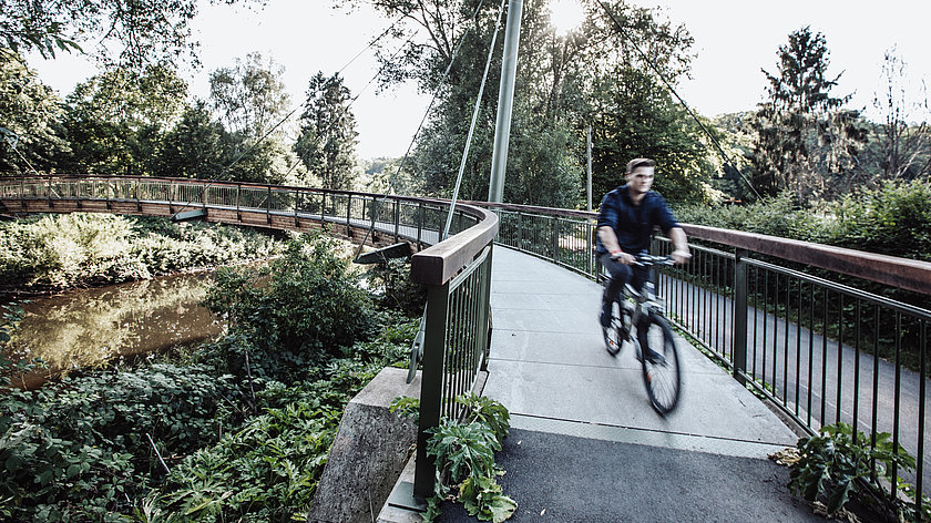 Radweg an Agger & Sülz